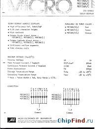 Datasheet MG136-A производства Micro Electronics